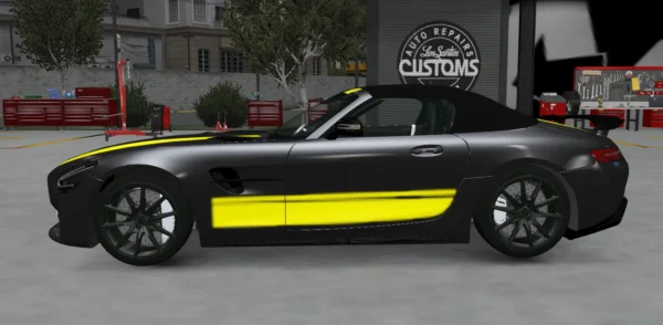 Mercedes-Benz AMG GT-R Roadster 2020 DEBADGED - FIVEM READY - ADDON - Image 5