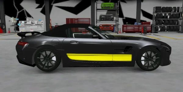 Mercedes-Benz AMG GT-R Roadster 2020 DEBADGED - FIVEM READY - ADDON - Image 3