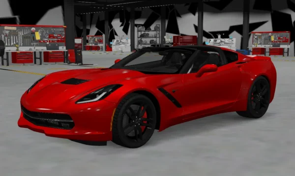 Chevrolet Corvette C7 Stingray 2014 DEBADGED - FIVEM READY - ADDON