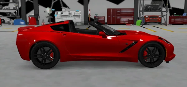 Chevrolet Corvette C7 Stingray 2014 DEBADGED - FIVEM READY - ADDON - Image 3