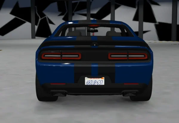 2019 Dodge Challenger Redeye DEBADGED - FIVEM READY - ADDON - Image 3
