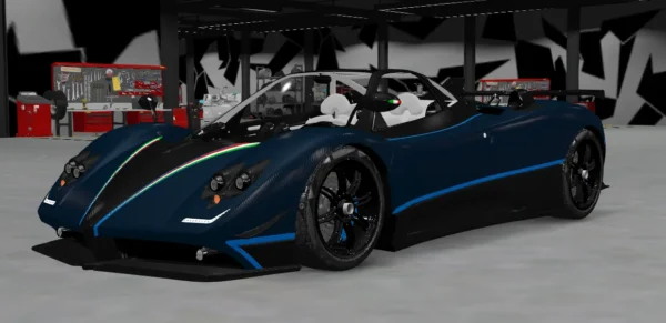 Pagani Zonda Tricolore 2010 DEBADGED - FIVEM READY - ADDON