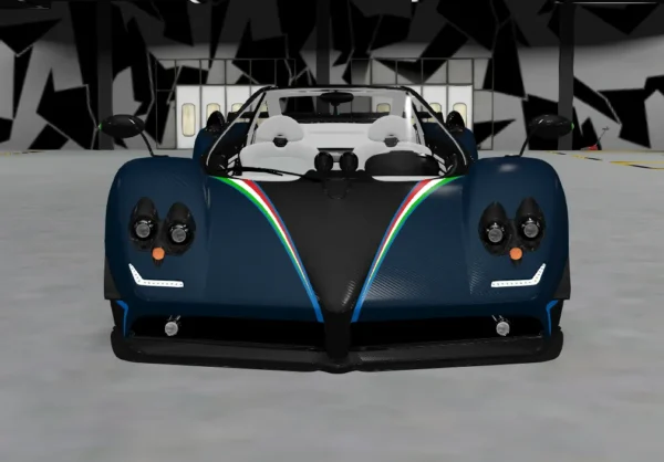 Pagani Zonda Tricolore 2010 DEBADGED - FIVEM READY - ADDON - Image 2
