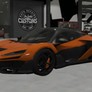 McLaren W1 2025 DEBADGED - FIVEM READY - ADDON