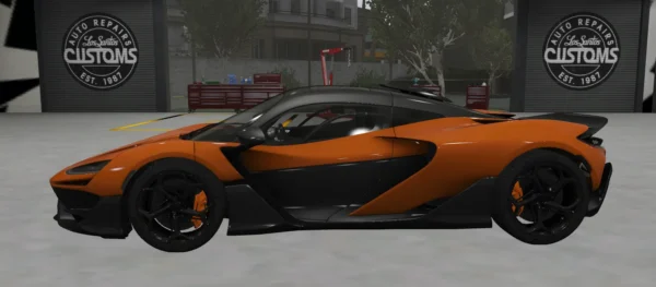 McLaren W1 2025 DEBADGED - FIVEM READY - ADDON - Image 5