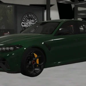 Alfa Romeo Giulia 2021 DEBADGED - FIVEM READY - ADDON
