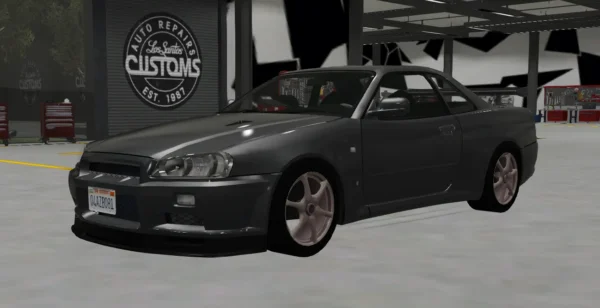 Nissan Skyline GT-R 2002 DEBADGED - FIVEM READY - ADDON