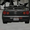 Nissan Skyline GT-R 2002 DEBADGED - FIVEM READY - ADDON - Image 4