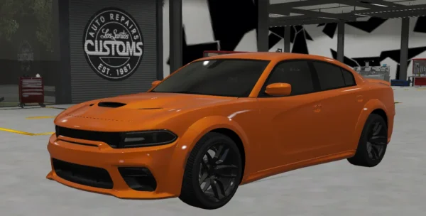 Dodge Charger DEBADGED - FIVEM READY - ADDON