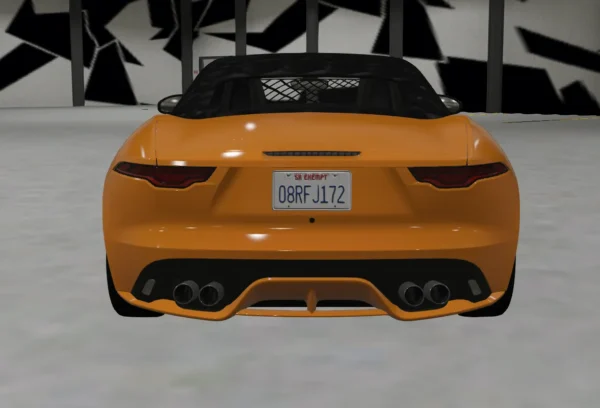 Jaguar F Type R DEBADGED - FIVEM READY - ADDON - Image 4