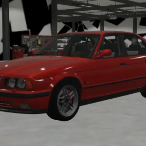 BMW E34 535i DEBADGED - FIVEM READY - ADDON
