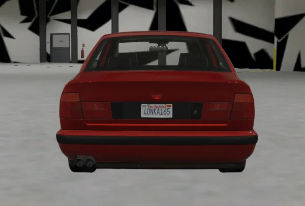 BMW E34 535i DEBADGED - FIVEM READY - ADDON - Image 4
