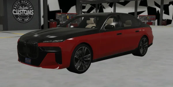 BMW 760i xDrive G70 v2.0 2024 DEBADGED - FIVEM READY - ADDON