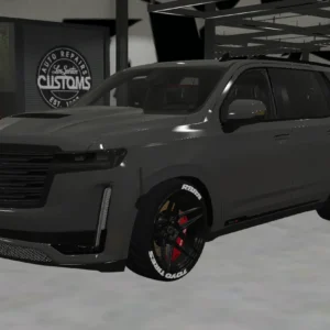 Cadillac Escalade-V 2023 DEBADGED - FIVEM READY - ADDON