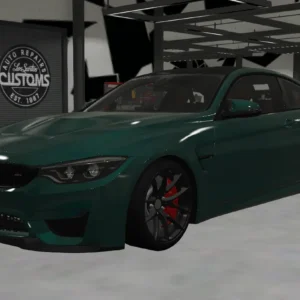 BMW M4CS 2018 DEBADGED - FIVEM READY - ADDON