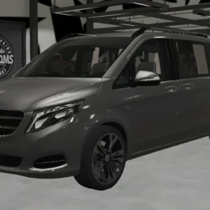 Mercedes-Benz V-class 250 Bluetec LWB DEBADGED - FIVEM READY - ADDON