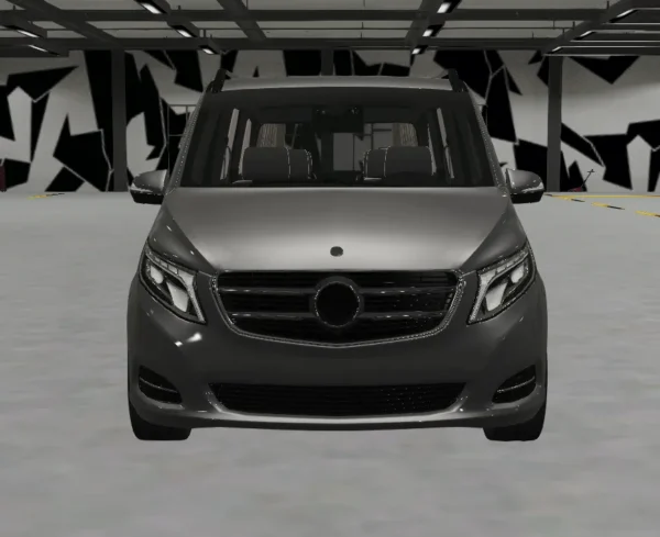 Mercedes-Benz V-class 250 Bluetec LWB DEBADGED - FIVEM READY - ADDON - Image 2