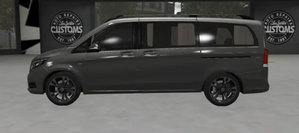 Mercedes-Benz V-class 250 Bluetec LWB DEBADGED - FIVEM READY - ADDON - Image 5
