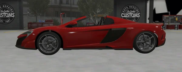 Mclaren 675LT Spider 2016 DEBADGED - FIVEM READY - ADDON - Image 5