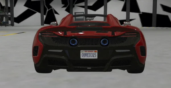 Mclaren 675LT Spider 2016 DEBADGED - FIVEM READY - ADDON - Image 4