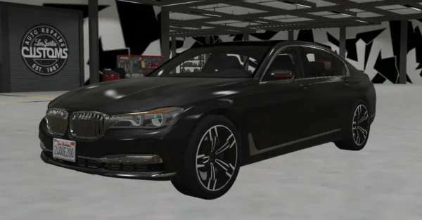 BMW 750Li 2016 DEBADGED - FIVEM READY - ADDON