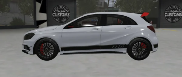 Mercedes Benz A45 AMG 2021 DEBADGED - FIVEM READY - ADDON - Image 5