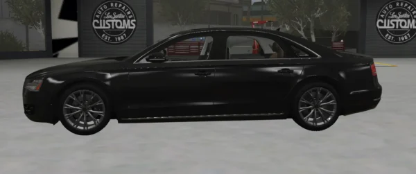 Audi A8 L 4.2 FSI Quattro DEBADGED - FIVEM READY - ADDON - Image 5