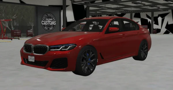 BMW 530D 2021 DEBADGED - FIVEM READY - ADDON