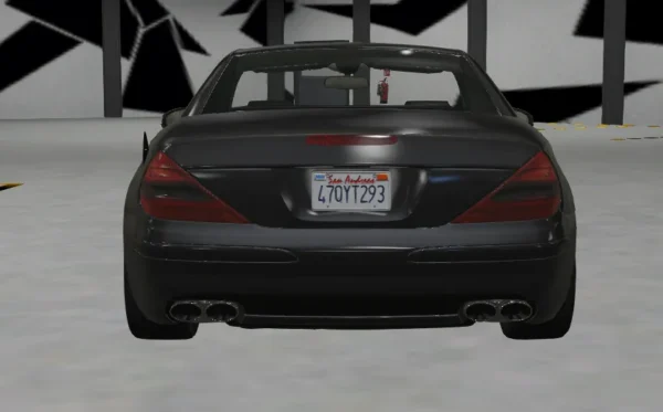 Mercedes-Benz SL55 AMG DEBADGED - FIVEM READY - ADDON - Image 4