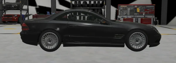 Mercedes-Benz SL55 AMG DEBADGED - FIVEM READY - ADDON - Image 3