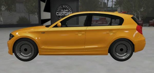 Bmw serie1 E87 130i 2007 DEBADGED - FIVEM READY - ADDON - Image 5