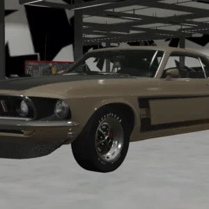 Ford Mustang Boss (302) 1970 DEBADGED - FIVEM READY - ADDON