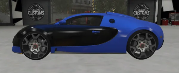Bugatti Veyron 2009 DEBADGED - FIVEM READY - ADDON - Image 5