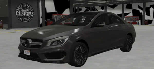 Mercedes Benz CLA 45s AMG DEBADGED - FIVEM READY - ADDON