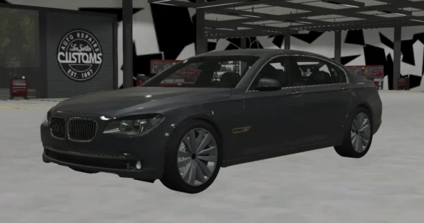 BMW 750Li F02 2011 DEBADGED - FIVEM READY - ADDON
