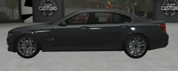 BMW 750Li F02 2011 DEBADGED - FIVEM READY - ADDON - Image 5
