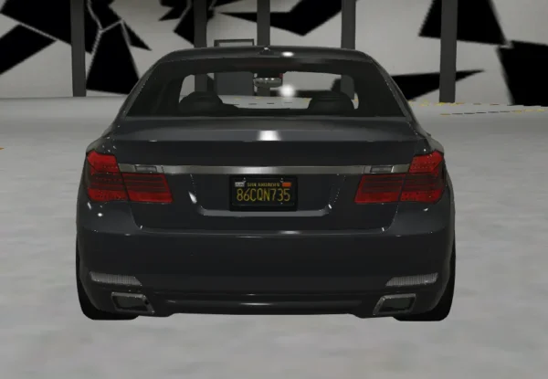 BMW 750Li F02 2011 DEBADGED - FIVEM READY - ADDON - Image 4