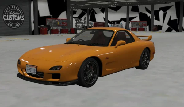 Mazda RX7 Spirit R DEBADGED - FIVEM READY - ADDON