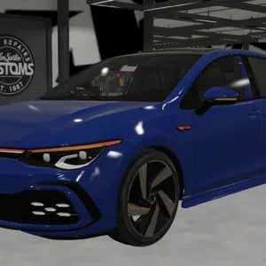 Volkswagen Golf 8 GTI DEBADGED - FIVEM READY - ADDON