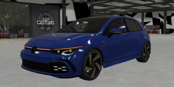 Volkswagen Golf 8 GTI DEBADGED - FIVEM READY - ADDON
