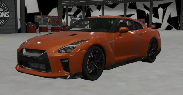 Nissan GTR R35 2017 DEBADGED - FIVEM READY - ADDON