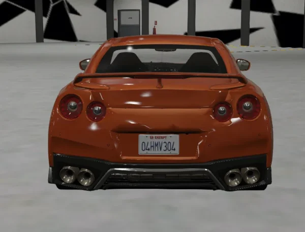 Nissan GTR R35 2017 DEBADGED - FIVEM READY - ADDON - Image 4