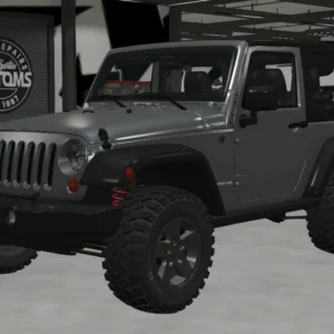 Jeep Wrangler Rubicon 2012 DEBADGED - FIVEM READY - ADDON
