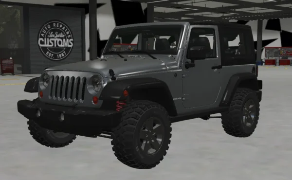 Jeep Wrangler Rubicon 2012 DEBADGED - FIVEM READY - ADDON