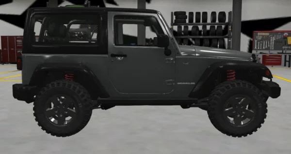 Jeep Wrangler Rubicon 2012 DEBADGED - FIVEM READY - ADDON - Image 3