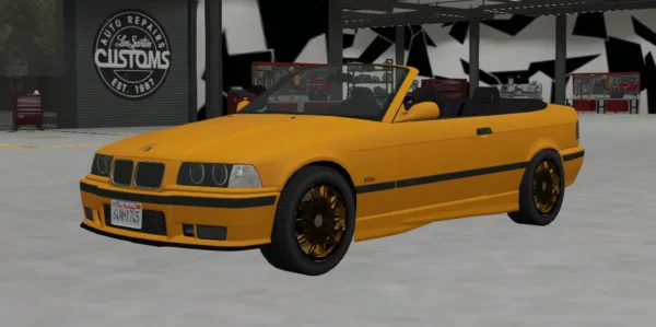 BMW M3 E36 Cabrio DEBADGED - FIVEM READY - ADDON