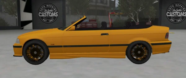 BMW M3 E36 Cabrio DEBADGED - FIVEM READY - ADDON - Image 5