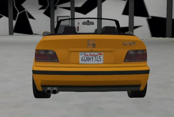 BMW M3 E36 Cabrio DEBADGED - FIVEM READY - ADDON - Image 4