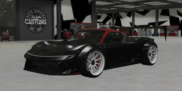 Grotti Furia WideBody DEBADGED - FIVEM READY - ADDON