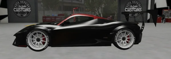 Grotti Furia WideBody DEBADGED - FIVEM READY - ADDON - Image 5